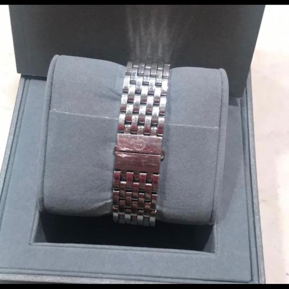 Michele Silver CSX Watch with Diamonds main image 5